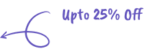 Up to 25% off with annual billing
