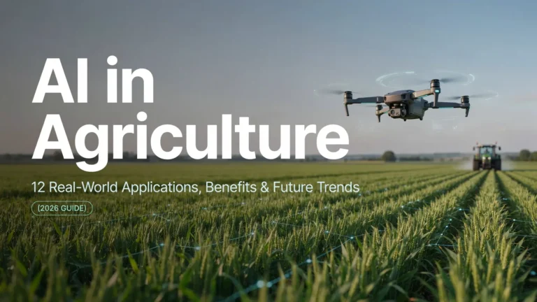 AI in Agriculture Applications: 12 Real-World Examples, Benefits & Future Trends (2026 Guide)