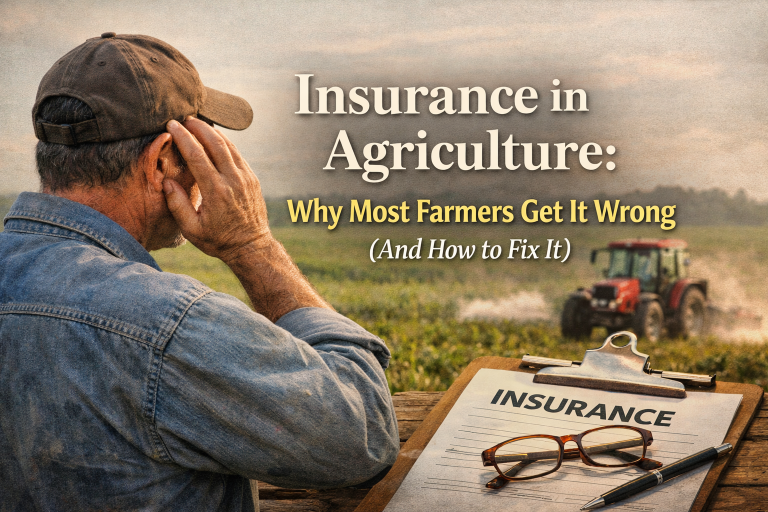 Insurance in Agriculture: Why Most Farmers Get It Wrong (And How to Fix It)