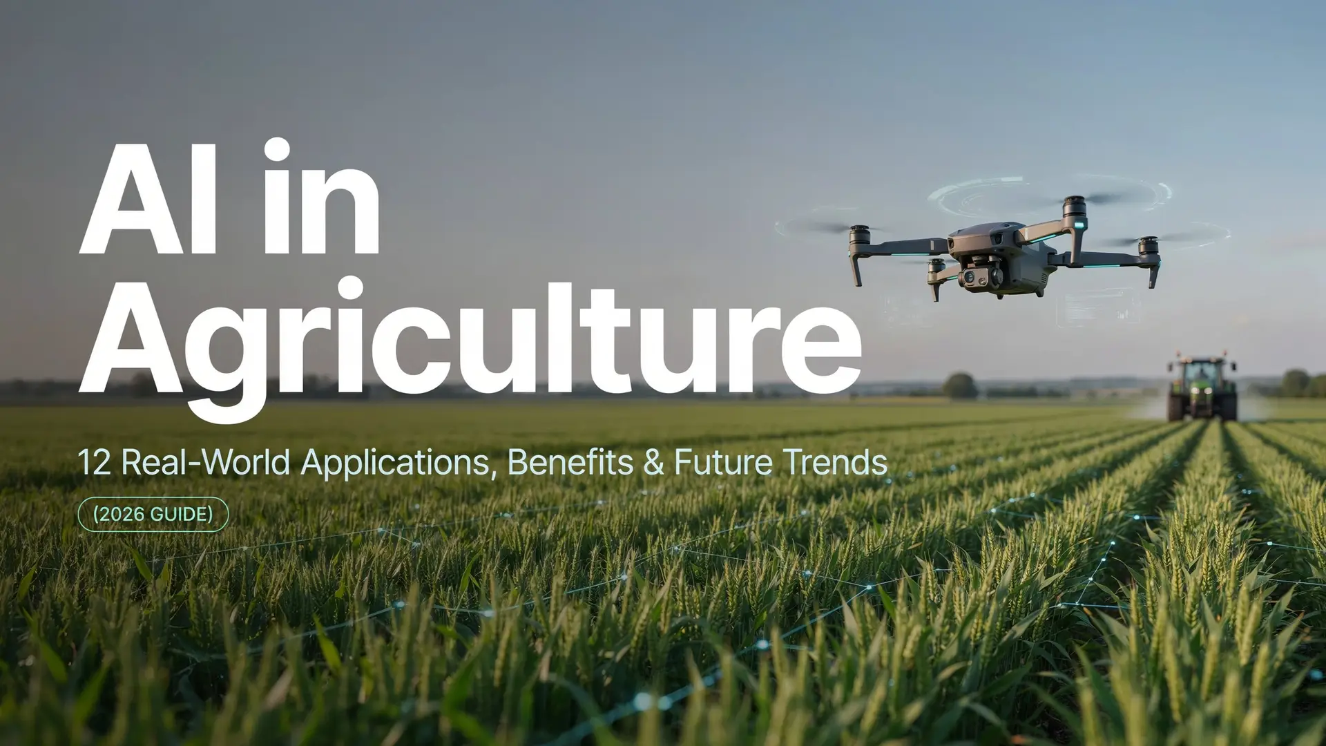 AI in Agriculture Applications: 12 Real-World Examples, Benefits & Future Trends (2026 Guide)